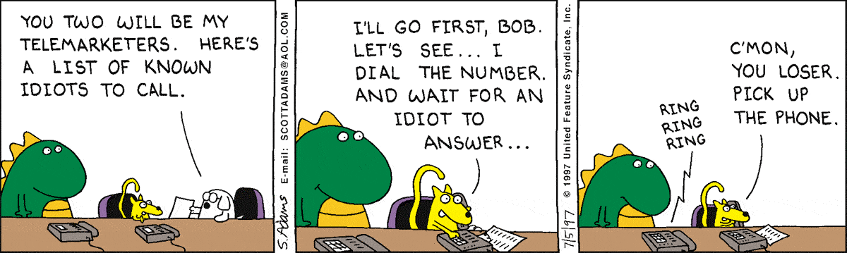 Dilbert Cartoon